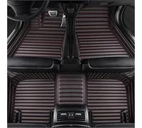 vehículo Tappetini Auto In Pelle Nappa A Strisce Personalizzate per VW per Polo 2006-2010 2011-2018 GTI Accessori Interni Tappeti(Style3)