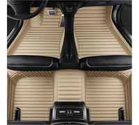 vehículo Tappetini Auto In Pelle Nappa A Strisce Personalizzate per VW per Polo 2006-2010 2011-2018 GTI Accessori Interni Tappeti(Style2)