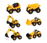 Vehiculos de construccion para niños 6 piezas vehículos de obra para niños