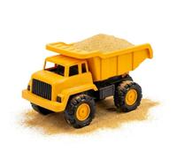 Vehículos de obra de plástico manuales para arena, jardín - Elija entre volquete, rodillo, pala cargadora (DUMPER/AUTOCARRO S 21X11X12CM)