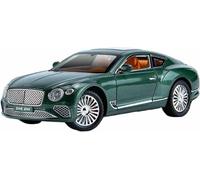 Vehículos Metal Fundido presión 1:24 para Bentley Continental GT Classic Sedan Modelo Coche aleación simulación Juguete dinámico Adornos(Verde)