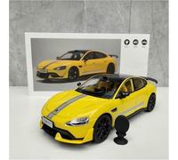 Vehículos Metal Fundido presión 1:24 para Xiaomi Su7 Ultra Track Edition Coche aleación maqueta Sonido vehículo simulación estática Retroceso Regalo coleccionistas(Amarillo)