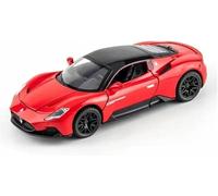 Vehículos Metal Fundido presión para Deportivo clásico para Maserati Mc20 Modelo Coche Escala 1:32 simulación dinámica Juguete aleación Regalo exhibición(Rojo)