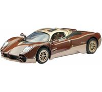 Vehículos Metal Fundido presión para Deportivo para Pagani Utopia Modelo Coche aleación Escala 1:32 simulación dinámica Juguete Regalo exhibición(Marrón)