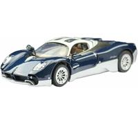 Vehículos Metal Fundido presión para Deportivo para Pagani Utopia Modelo Coche aleación Escala 1:32 simulación dinámica Juguete Regalo exhibición(Blue with Silvery)