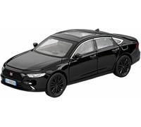 Vehículos Metal Fundido presión para Honda para Accord Sedán Modelo Coche Escala 1:32 simulación dinámica Juguete aleación Regalo exhibición(Negro)