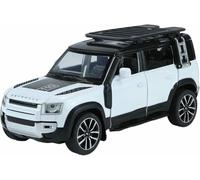 Vehículos Metal Fundido presión para Range Rover para Defender Classic SUV Modelo Coche aleación Escala 1:32 simulación dinámica Juguete Regalo exhibición(Blanco)