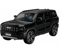 Vehículos Metal Fundido presión para SUV clásico para Haval X-Dog Modelo Coche Escala 1:24 simulación dinámica Juguete aleación Regalo exhibición(Negro)