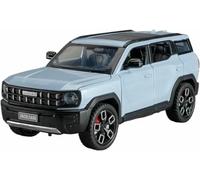 Vehículos Metal Fundido presión para SUV clásico para Haval X-Dog Modelo Coche Escala 1:24 simulación dinámica Juguete aleación Regalo exhibición(Azul)