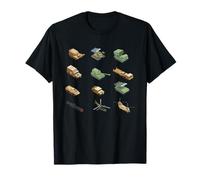 Vehículos Militares Tanques Aviones Amante Niños y Niñas Camiseta