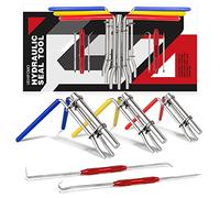 VEHIFOMO Juego de 5 herramientas de instalación de sello hidráulico, herramientas de sellado de reparación de pistón de cilindro hidráulico, kits de herramientas de instalación de sello de varilla en