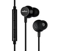 VEHO Z-3 Dentro de oído Binaurale Alámbrico Negro - Auriculares (Alámbrico, Dentro de oído, Binaurale, Intraaural, 30-16000 Hz, Negro)
