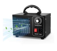 Vehoukli Generador De Ozono 60000 Mg/H,Ozono Hogar Purificador De Aire 200㎡,Temporizador De 60 Minutos,Maquina De Ozono,Ozonizador Para Coche,Apartamento,Oficina,Garaje