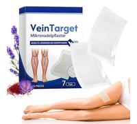 Vein Patch, 4-Piece Adhesive Relief, 3.4x2.6x0.6in Circulation Patches with Care, Health Support Sticker with Comfort, Leg Wellness Accessory for Men Women Senior Teacher Office Travel Sleep Exercise