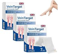 Vein Target - Parche de microagujas, tratamiento avanzado de venas varicosas para piernas, parche de venas varicosas VeinTarget, ingredientes naturales para todo tipo de piel (3)