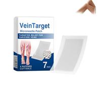 Vein Target - Parche para microagujas Vein Target Microneedle Patch, 2026 parches avanzados para venas varicosas, parche VeinTarget Microneedle Patch, ingredientes naturales, para todo tipo de piel