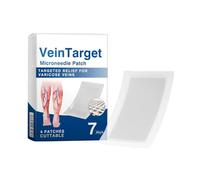 Vein Target - Parche para microagujas Veintarget Microdarts Patch, 2026 parches avanzados para venas varicosas, tratamiento para piernas con ingredientes naturales para todo tipo de piel, 1 caja