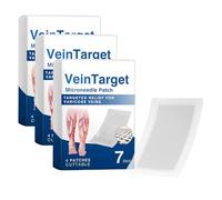 Vein Target - Parche para microagujas VeinTarget para tratamiento de venas varicosas en las piernas, venas varicosas Vein Target, tratamiento para piernas con ingredientes naturales para todo tipo de
