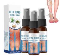 VeinGuard Herbal Spray, Vein Soothing Spray, Professional Veins Sprays for Legs, Veinaid Sprays Improve the Appearance, 30ml/pc (3PC, 30ML/PC)