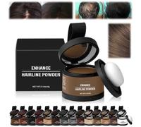 Veinsgrain Hair Color,Veinsgrain Root Cover Up,Veinsgrain Hair Powder,Veinsgrain Hair Touch Up,Veins Grain Hairline Powder,Enhance Hairline Powder for Women Men (11 Light Brown, 1)