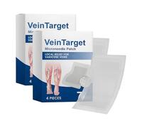 VeinTarget Microdarts Patch, Vein Target Microneedle Patch, 2026 New Leg Renew Varicose Veins Patch, Breathable and Comfortable Pressure Patchs for Leg Veins Appearance