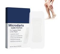 VeinTarget - Parche de microdartos, 2026 Advanced Vein Target Microdarts, alivia las molestias en las piernas, hidrata e hidrata eficazmente (1 caja)