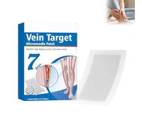 VeinTarget - Tiritas de microdarts, tratamiento profesional de venas varicosas para las piernas, parche Vein Target, tratamiento de piernas con ingredientes naturales para todos los tipos de piel