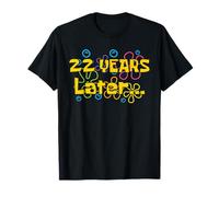 Veintidós 22 Años Después 22 Fiesta De Cumpleaños Divertido Meme Camiseta