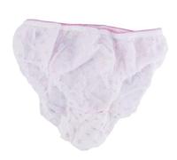 VEINTITRÉS Bragas Desechables de Viaje para Mujeres, Ropa Interior Embarazadas, Posparto, Un Solo Uso (XXXL)