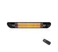 Veito Blade Optima - Calefacción por Infrarrojos Radiante, Color Negro, 2500 W, IP55, Control Remoto