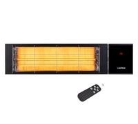 VEITO Nevada - Estufa de carbono - Calefacción por infrarrojos - Montaje en pared o techo - Eléctrico - Resistente a la intemperie IP55 - Calefacción para terraza con mando a distancia - 2500 W