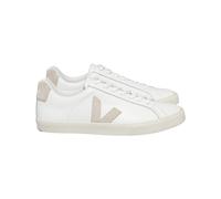 Veja Fair Trade - Sneakers mujer - Esplar Logo Extra-White Sable para Mujer de Cuero - Talla 38 - Blanco Blanco 38