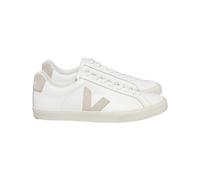 Veja Fair Trade - Sneakers mujer - Esplar Logo Extra-White Sable para Mujer de Cuero - Talla 39 - Blanco Blanco 39