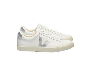 Veja Fair Trade - Sneakers mujer - Esplar Logo Extra-White Silver para Mujer de Cuero - Talla 36 - Blanco Blanco 36