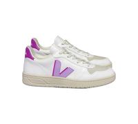 Veja Fair Trade - Sneakers mujer - V-10 W II White Orchid Ultraviolet para Mujer - Talla 40 - Púrpura Púrpura 40