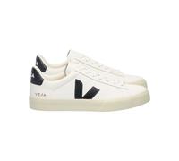 Veja Fair Trade - Zapatillas y sneakers - Campo Extra-White Black de Cuero - Talla 43 - Blanco Blanco 43