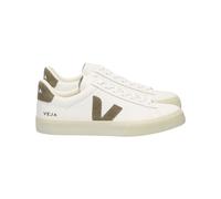 Veja Fair Trade - Zapatillas y sneakers - Campo Extra-White Kaki de Cuero - Talla 43 - Blanco Blanco 43