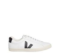 Veja Mixta Esplar Zapatillas Bajas, Weiß Schwarz, 44 EU