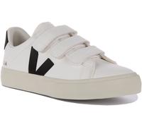 VEJA Recife Chromfree Ante Tres Tiras Cierre Zapatillas Negras Mujer Ru 3 -