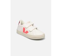 Veja Small Esplar Velcro Leather 23 Blanco