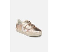 Veja Small Esplar Velcro Leather 23 Oro y bronce