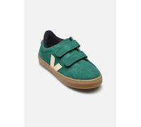 Veja Small Esplar Velcro Suede 33 Verde