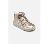Veja Small V-10 Mid 25 Oro y bronce