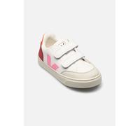 Veja Small V-12 Velcro Leather 31 Blanco