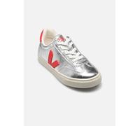 Veja Small Volley O.T. Leather - Lacets élastiques 24 Plateado