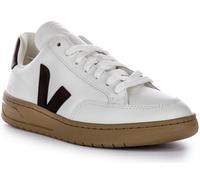 Veja V-12 para mujer, Extra Blanco/Negro/Dune, 38.5 EU