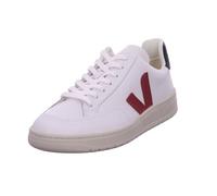 Veja V-12, Zapatillas Hombre, Blanco-Marsala-Nautico, 45 EU