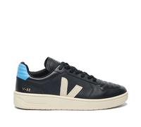 Veja V-82 II Grained Leather "Black" - Talla: 41 Black/Slate Gray/Teal