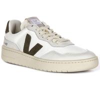 Veja V-90 B-Mesh Retro Clásico Bajo Pro Mujer Trainer Blanco Verde EU 36-42