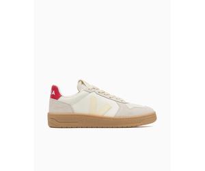Veja Women's V-82 Grained Leather Beige 37